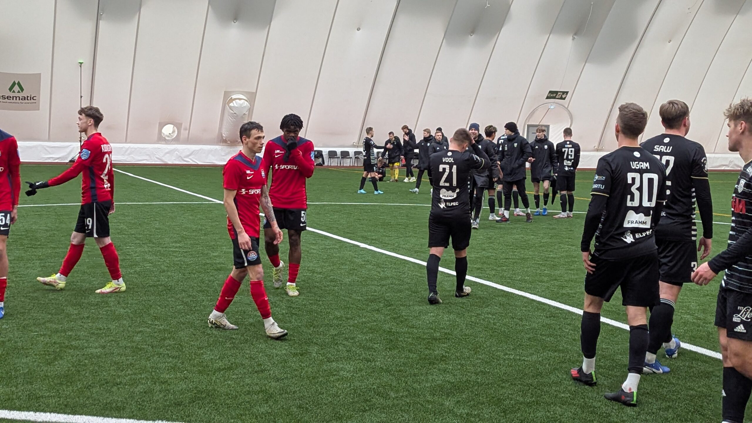 Последний предсезонный товарняк в Нарве. JK Narva Trans — Tartu JK Welco 3:1 (1:0) 2. Pierre Landry Kabore, 49. Nikita Baljabkin, 52. Deniss Poljakov — 54. Erki